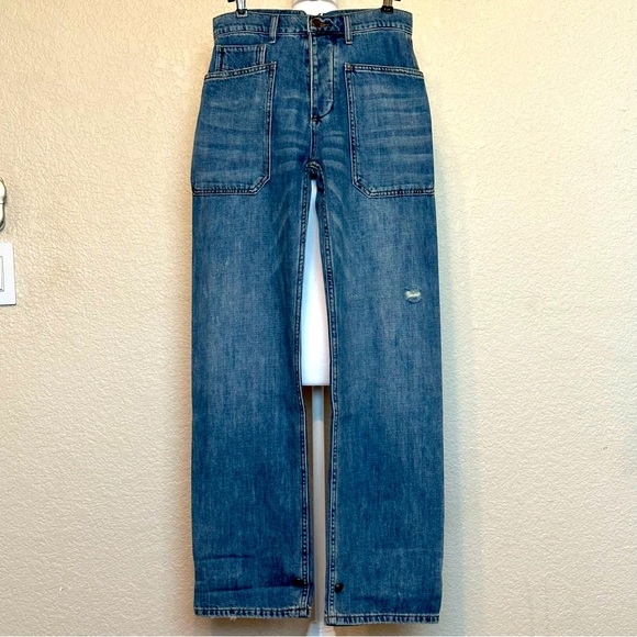 NWT Free People X Sandrine Rose Carpenter Jeans - Picture 5 of 16